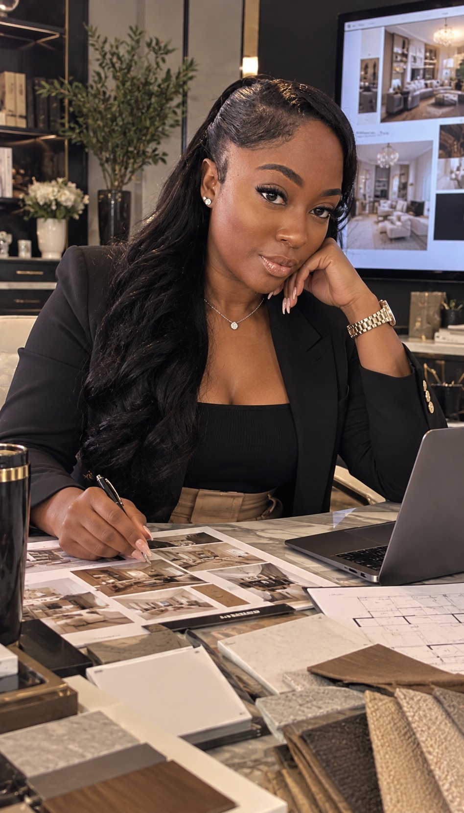 LaReese Brown, founder of LB and Design Interiors